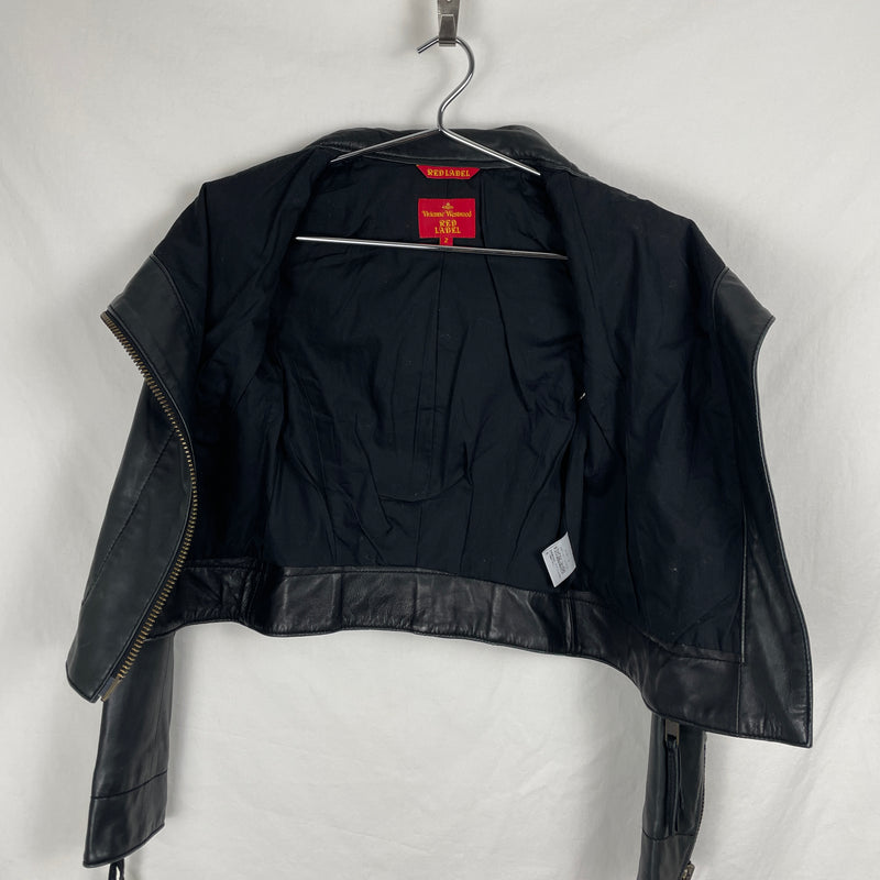 Vivienne Westwood Cropped Biker Jacket