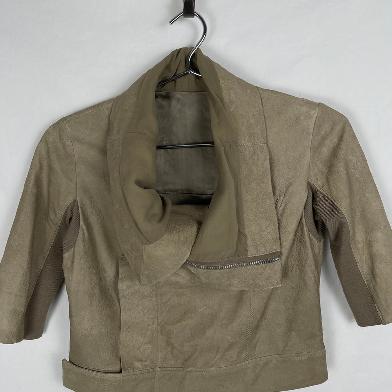 Rick Owens Cropped Half Sleeve Jacket Olmar & Mirta Era