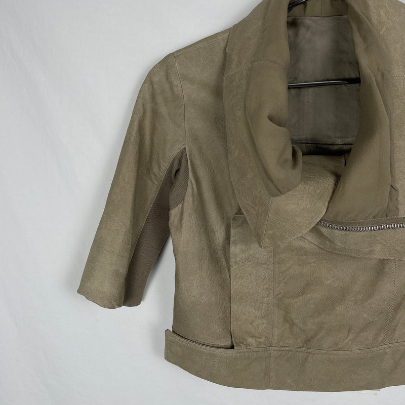 Rick Owens Cropped Half Sleeve Jacket Olmar & Mirta Era