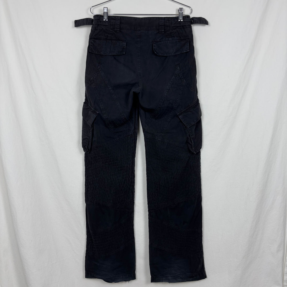 パンツ 00s Dolce & Gabbana cargo pants black 44 Dolce & Gabbana Black Cotton Cargo Pants | Sendegaro KR
