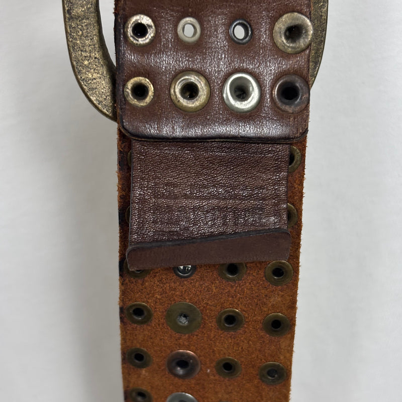Marithé Francois Girbaud Studded Leather Belt