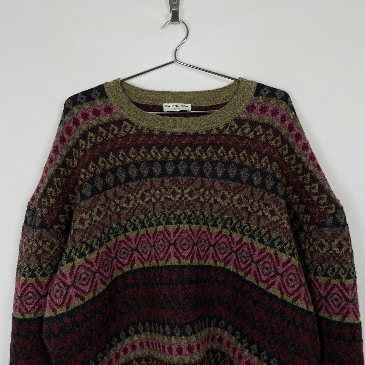 トップス balenciaga shaggy knit collection peace ㅤㅤㅤㅤㅤㅤㅤㅤㅤㅤㅤㅤㅤ RECOMMEND TOPS