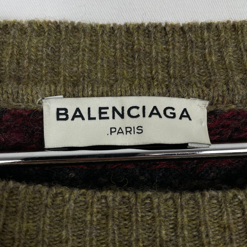 00s Balenciaga Distressed Knit Jumper