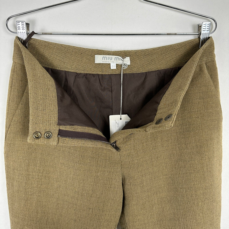 FW1999 Miu Miu Knit Cuff Riding Pants