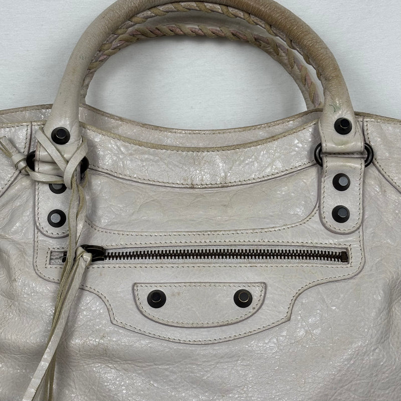 Balenciaga Leather Velo Handbag