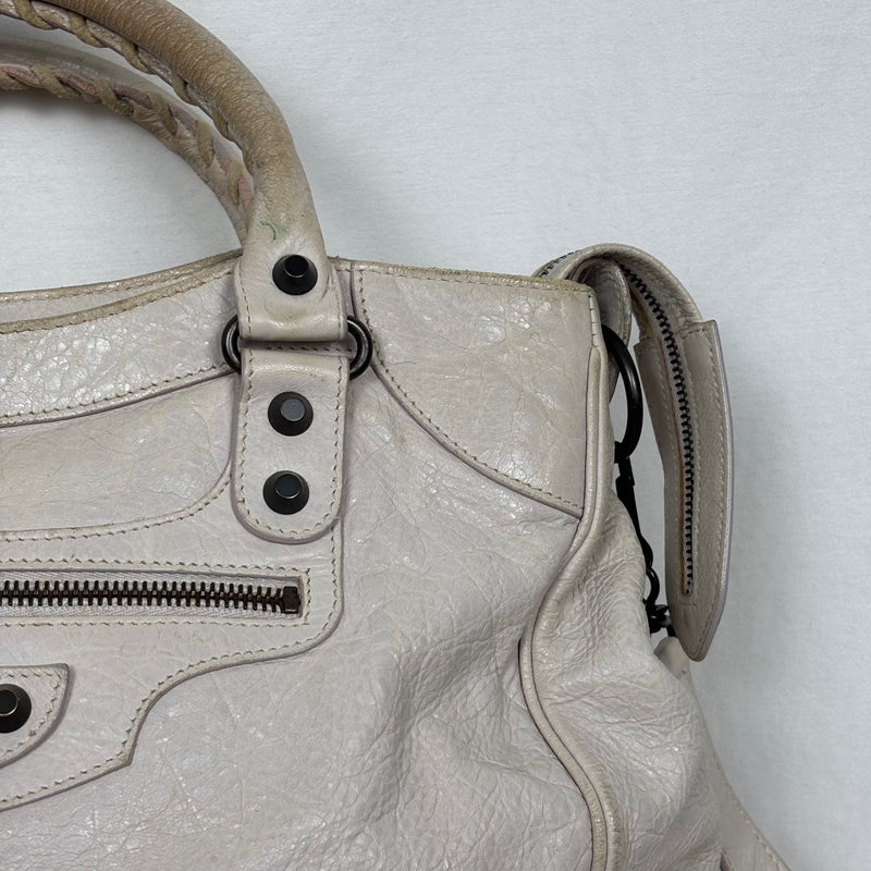Balenciaga Leather Velo Handbag