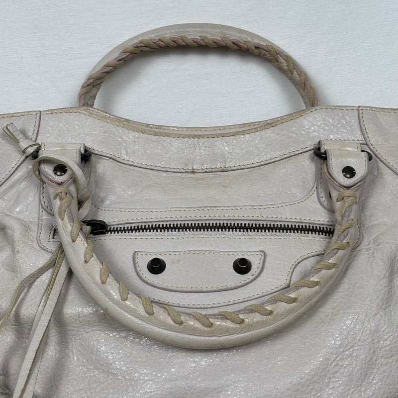 Balenciaga Leather Velo Handbag