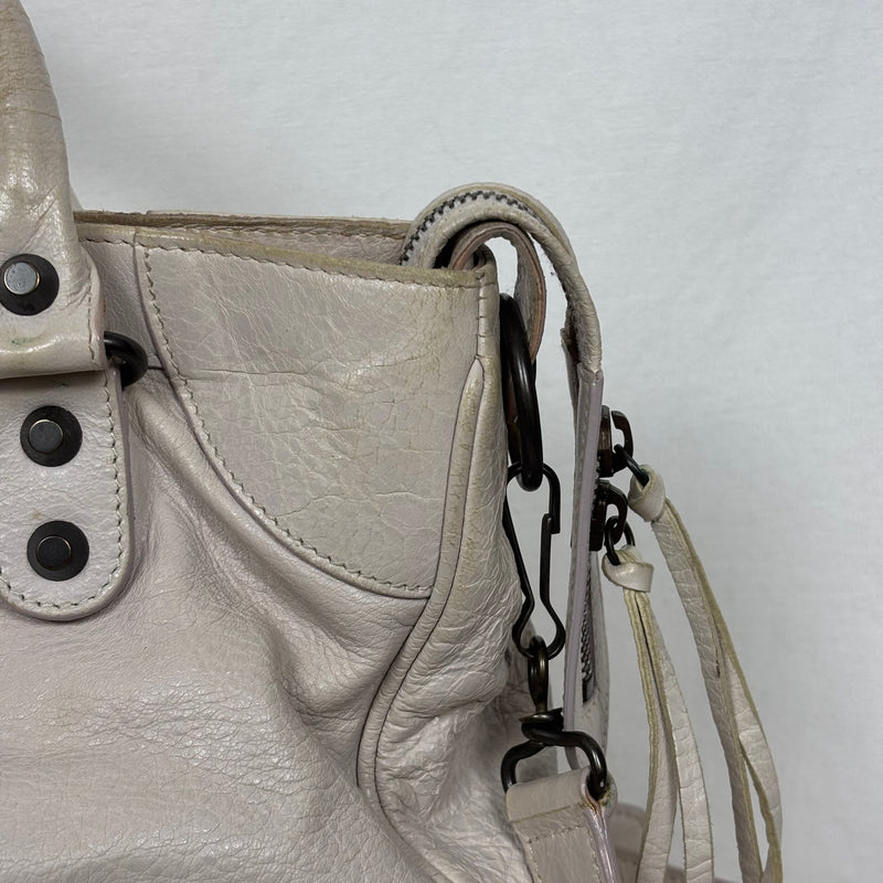 Balenciaga Leather Velo Handbag