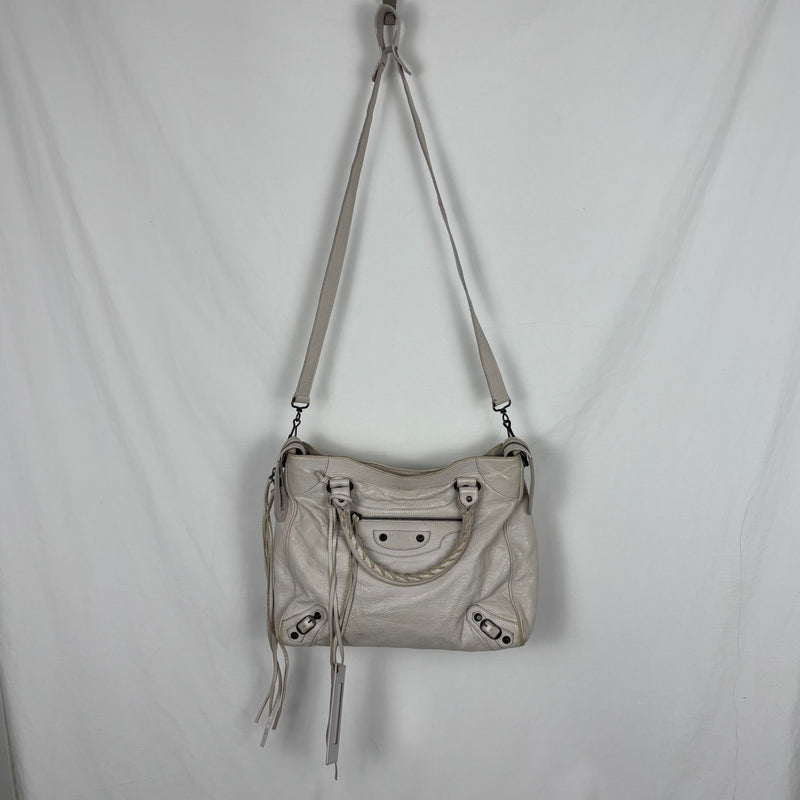 Balenciaga Leather Velo Handbag