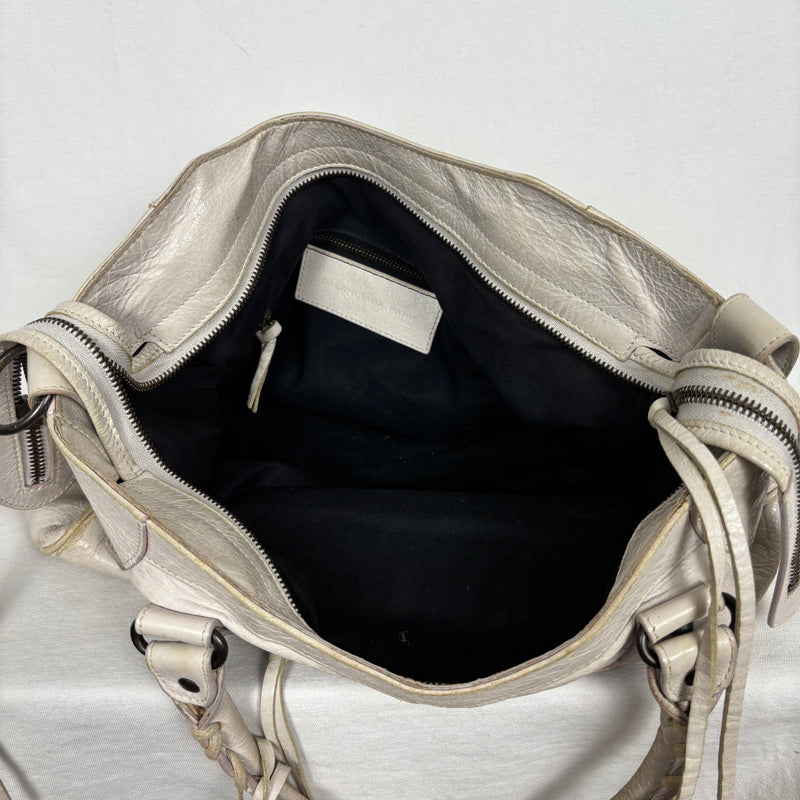 Balenciaga Leather Velo Handbag