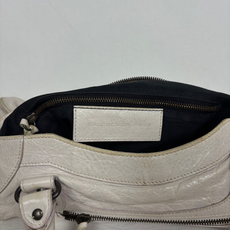 Balenciaga Leather Velo Handbag