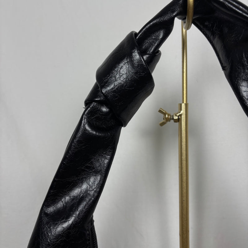 Rivet Underarm Crescent Bag