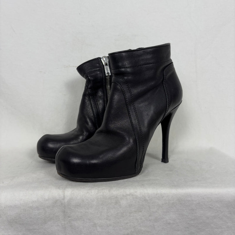 Rick Owens Stiletto Ankle Boots