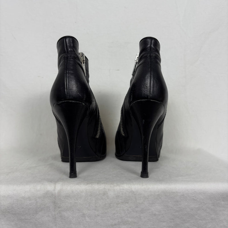 Rick Owens Stiletto Ankle Boots