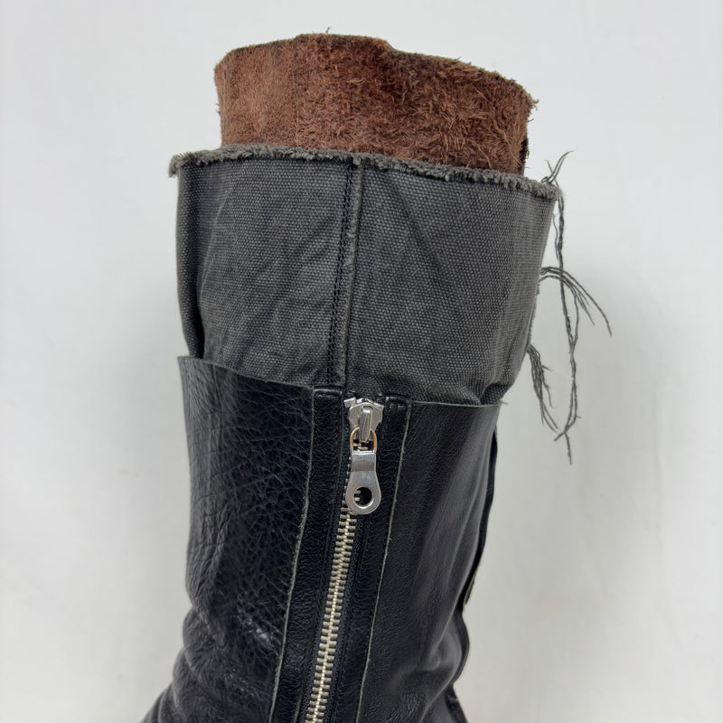 Mihara Yasuhiro Layered Boots
