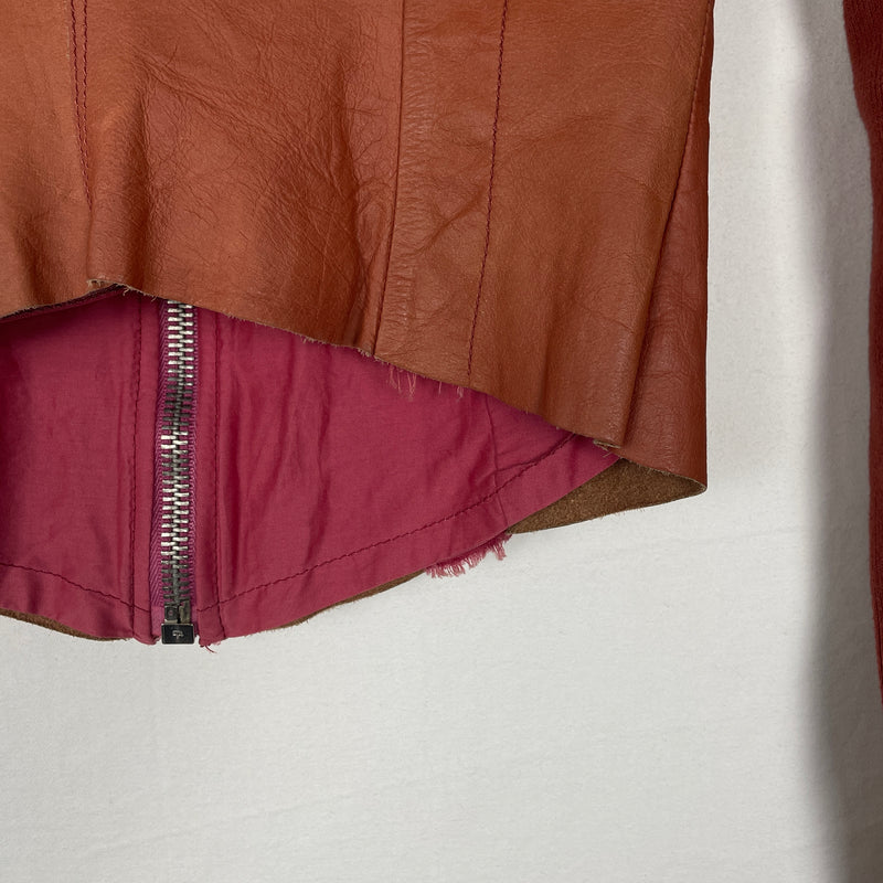 00s Rick Owens Olmar & Marita Era Leather Jacket