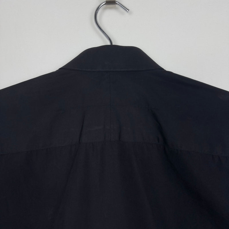 Givenchy Metal Collar Tip Button Up Shirt