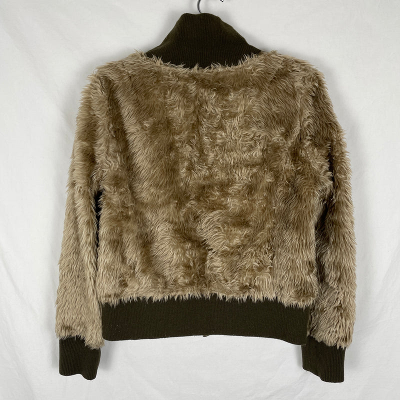 90s Abahouse Devinette 2in1 Fur Lined Military Jacket