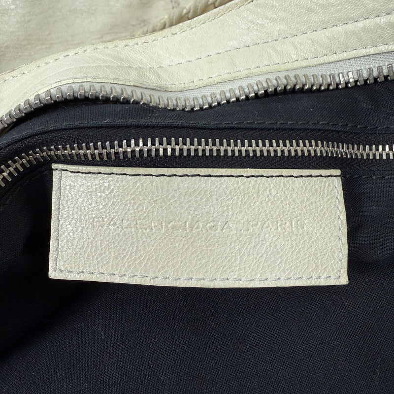 Balenciaga Giant Work Bag In Ivory