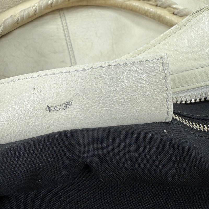 Balenciaga Giant Work Bag In Ivory