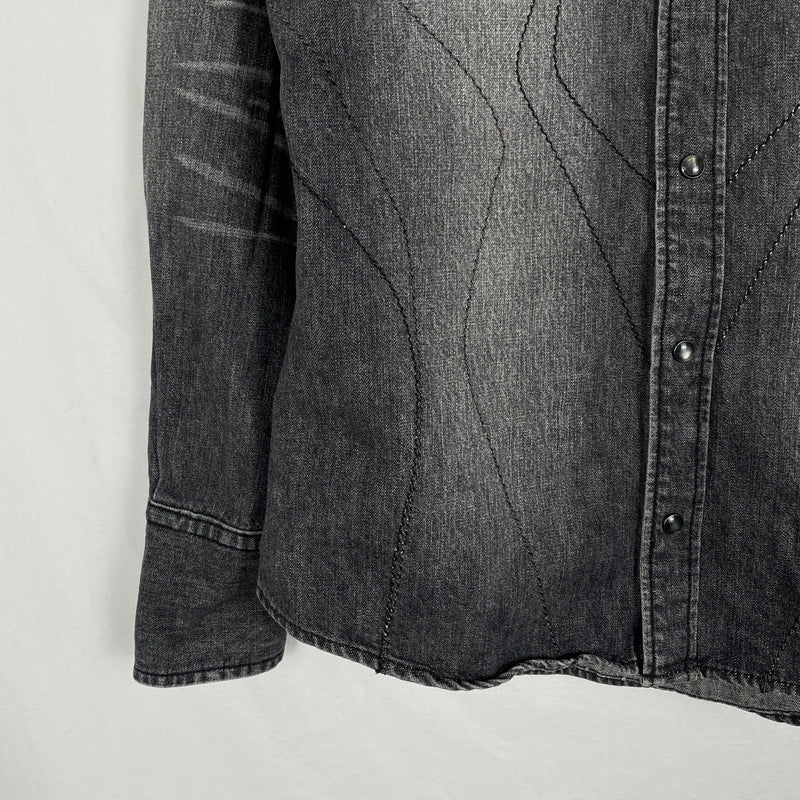 5351 Pour Les Hommes Denim Shirt With Studs