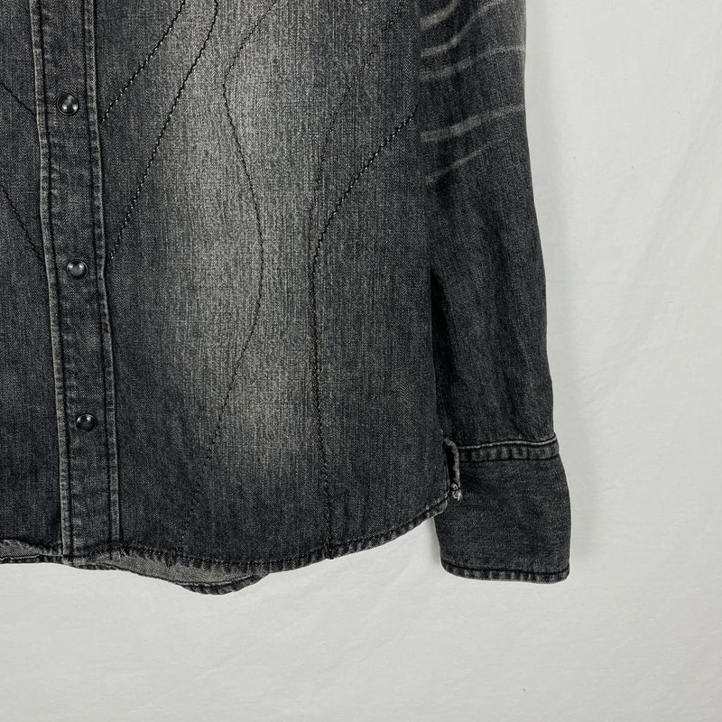 5351 Pour Les Hommes Denim Shirt With Studs