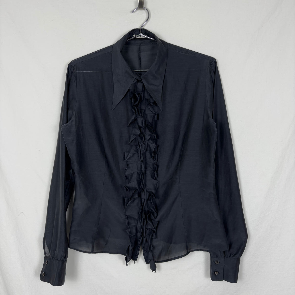 00s Miu Miu Ruffle Blouse – Boketto