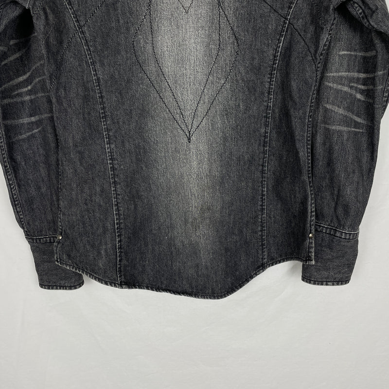 5351 Pour Les Hommes Denim Shirt With Studs