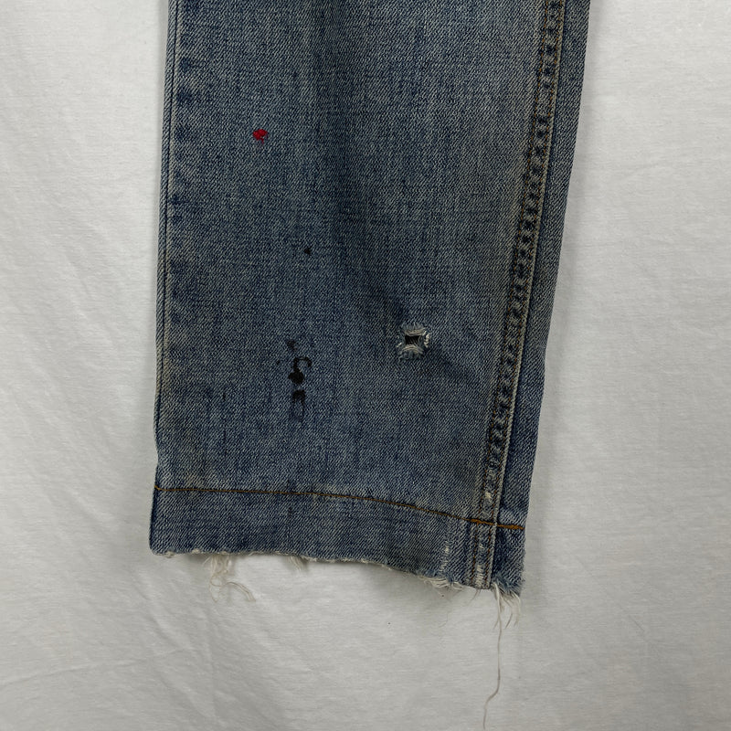 Dolce&Gabbana Paint Crush Denim Pants
