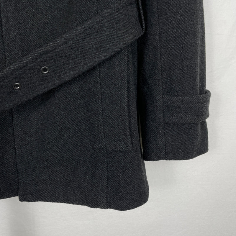 5351 Pour Les Hommes Fur Collar Coat