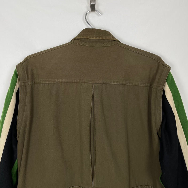 General Research Removable Sleeves Military Jacket