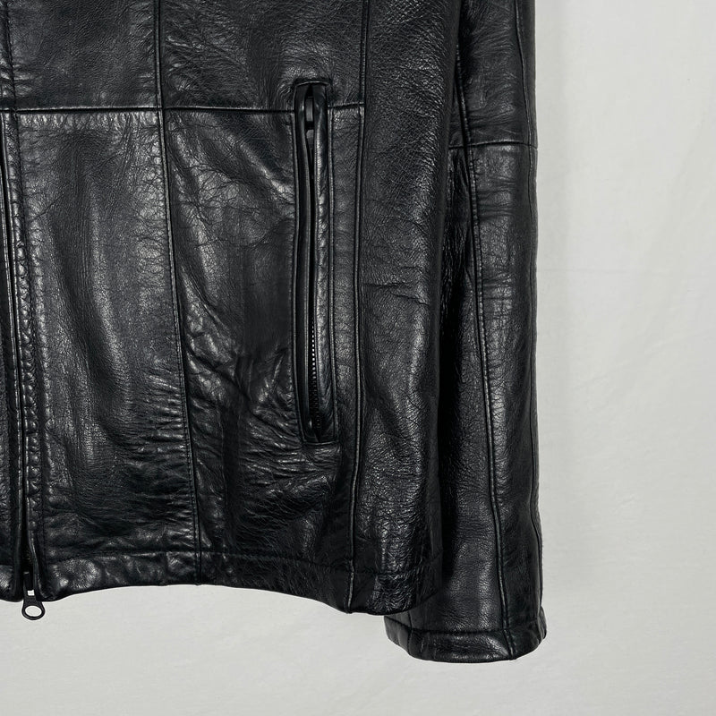 5351 Pour les Hommes Leather Biker Jacket