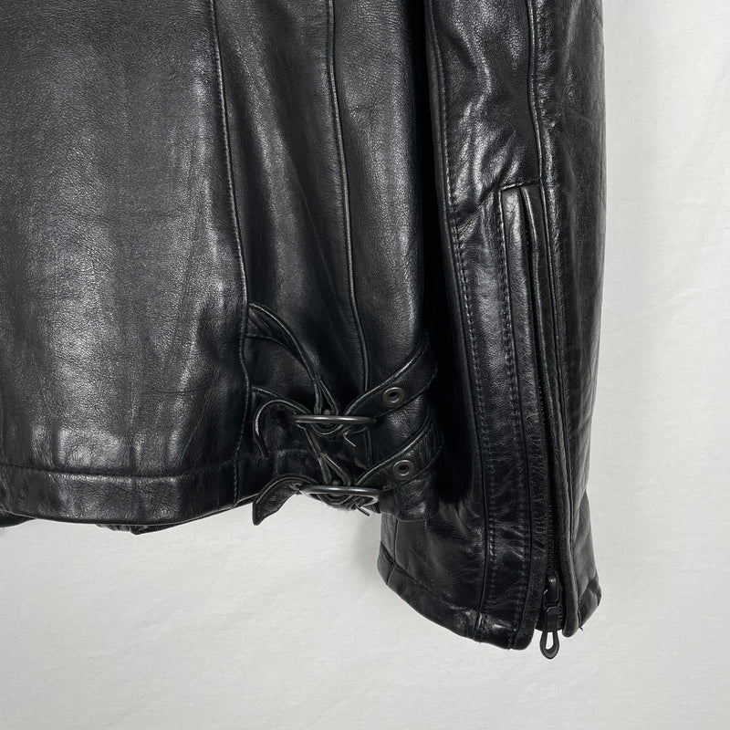 5351 Pour les Hommes Leather Biker Jacket