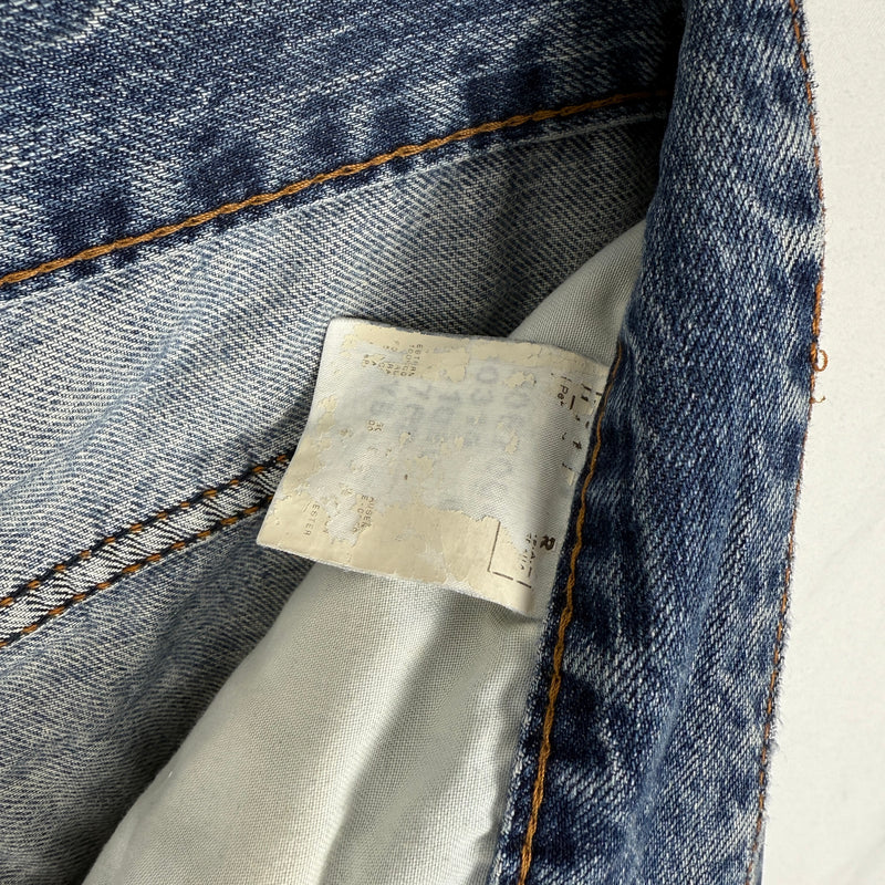 00s Dolce&Gabbana Waistband Logo Twill Tape Jeans