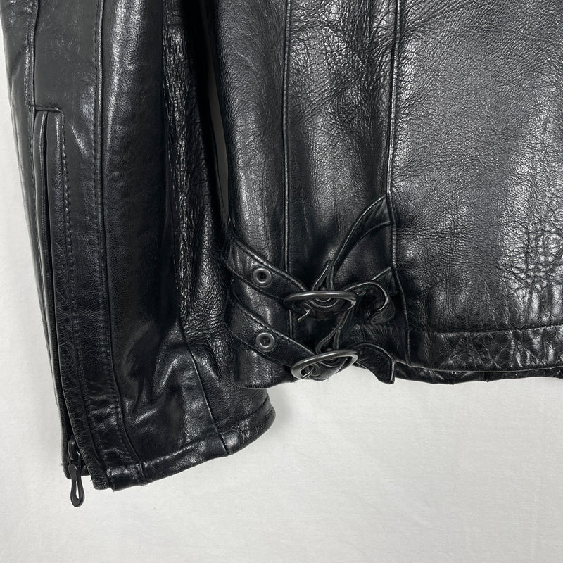5351 Pour les Hommes Leather Biker Jacket