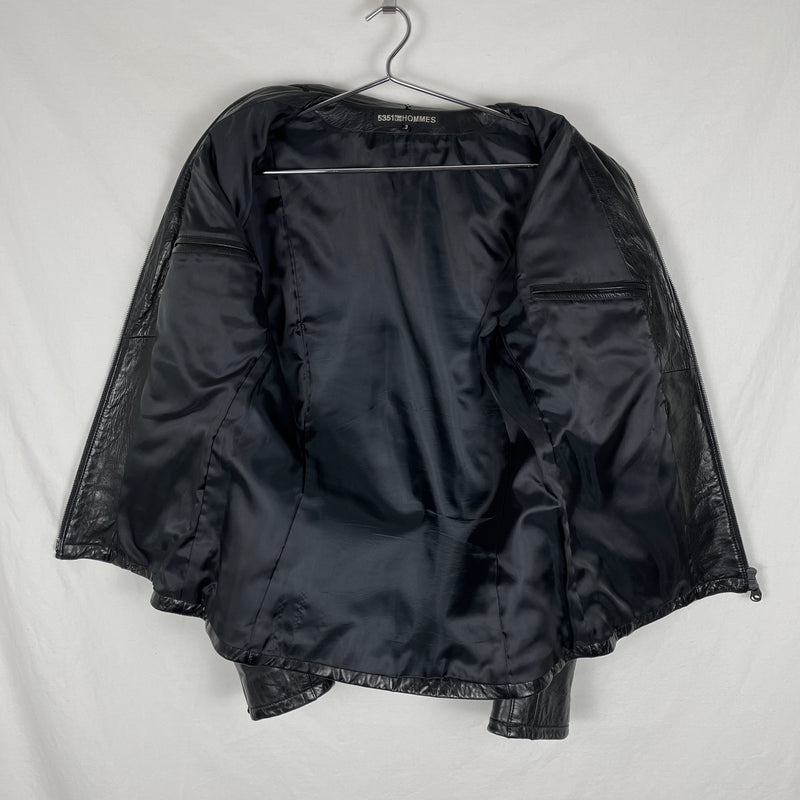 5351 Pour les Hommes Leather Biker Jacket