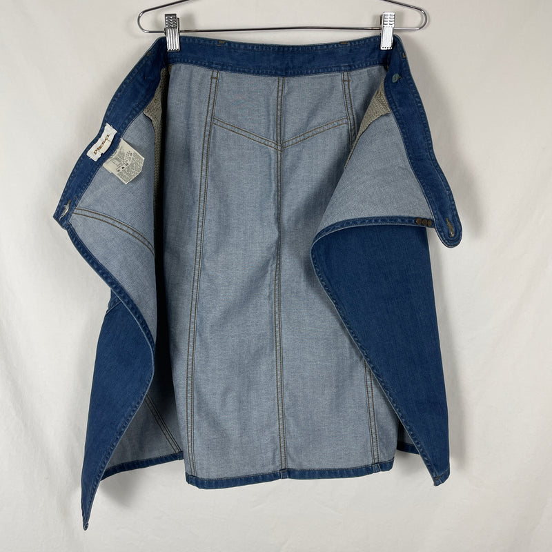 Diesel Denim Wrap Skirt