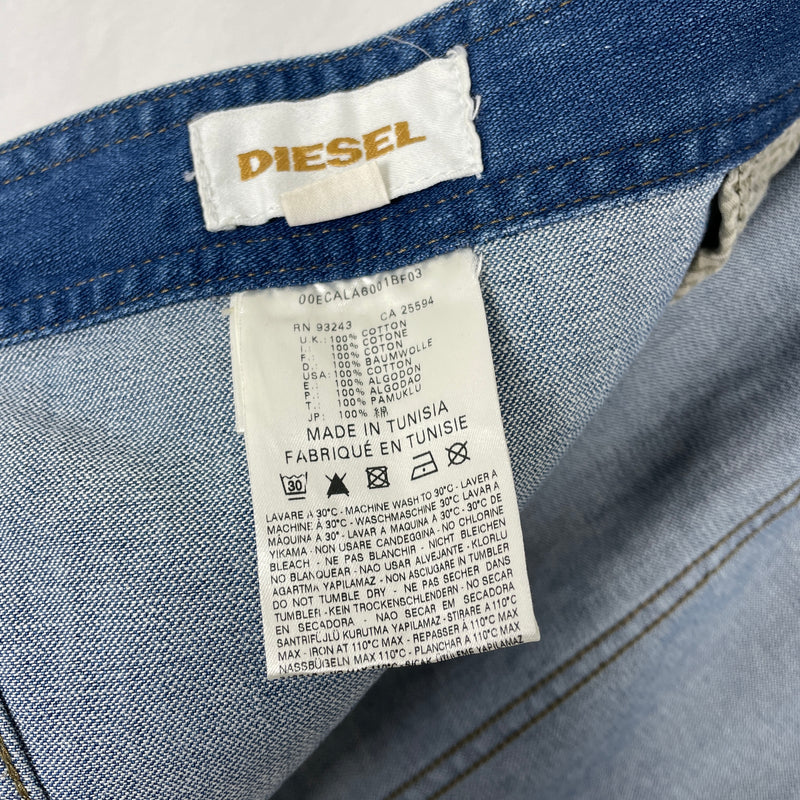 Diesel Denim Wrap Skirt