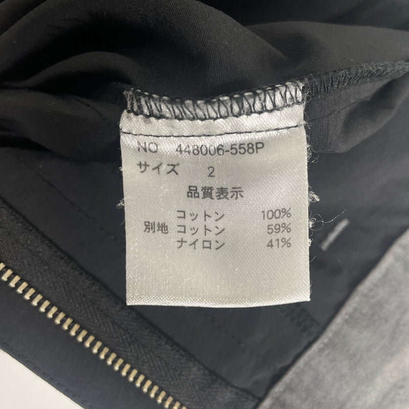 NO ID.BLACK Zip Up Pants/Skirt