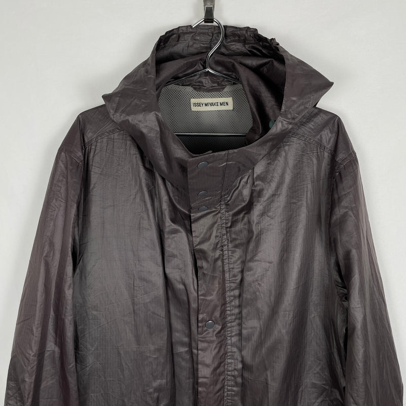 90s Issey Miyake Long Windbreaker