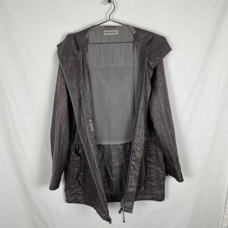 90s Issey Miyake Long Windbreaker