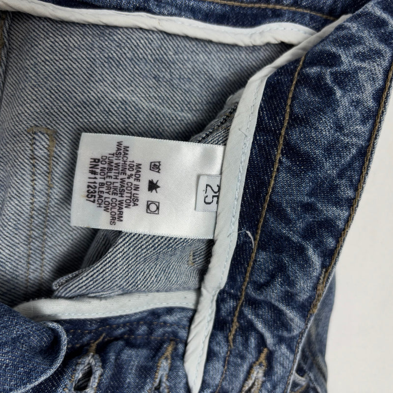 2001 Rick Owens Slab Spiral Cut Jeans