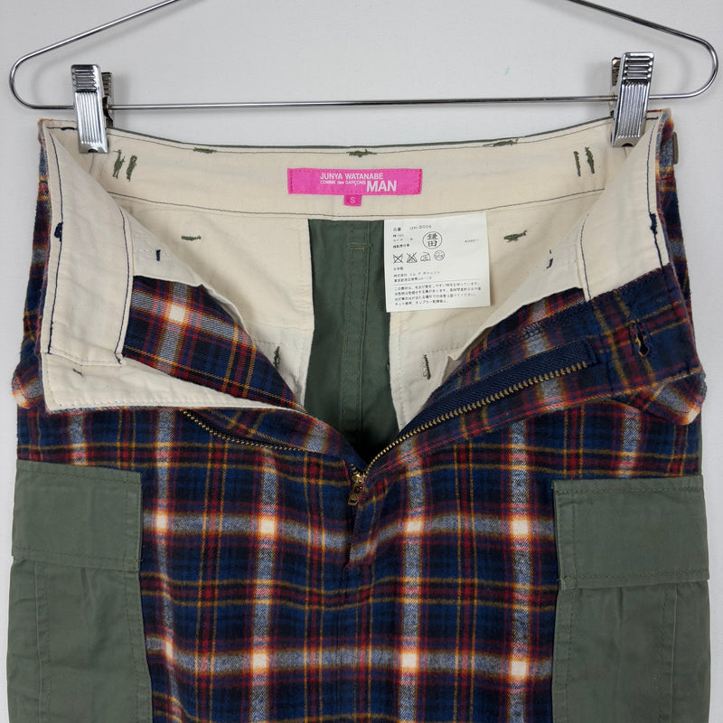 FW11 Junya Watanabe Man Fabric Switching Skirt