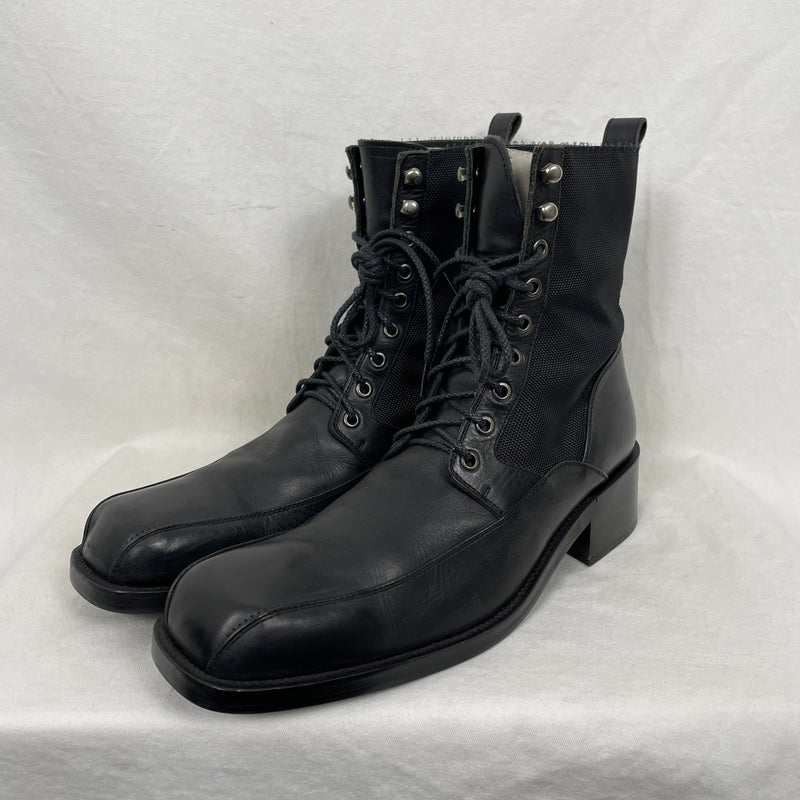 5351 Pour Les Hommes Square Toe Combat Boots