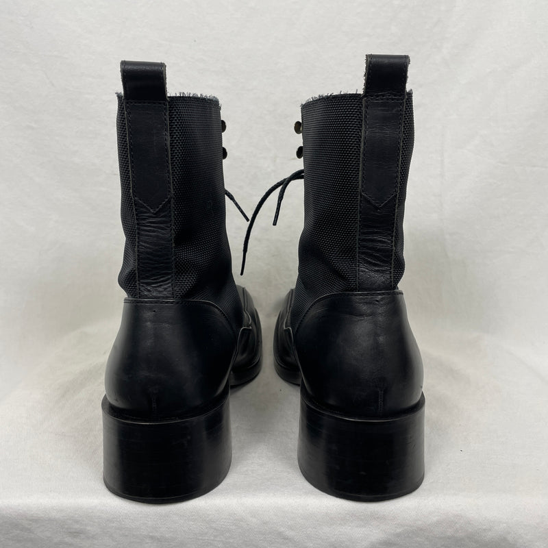 5351 Pour Les Hommes Square Toe Combat Boots