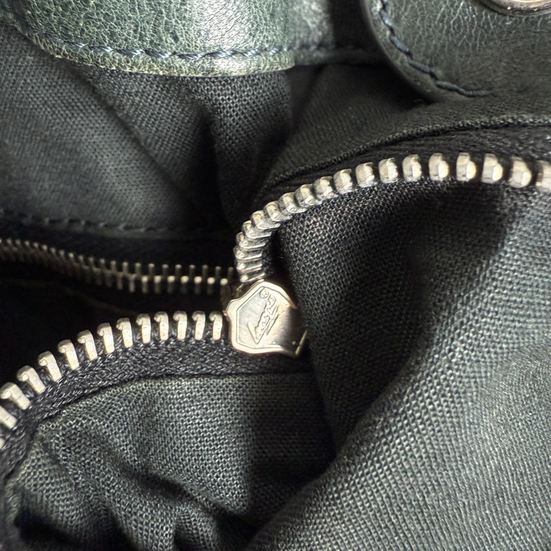 Balenciaga Hexagon Leather Tote Bag