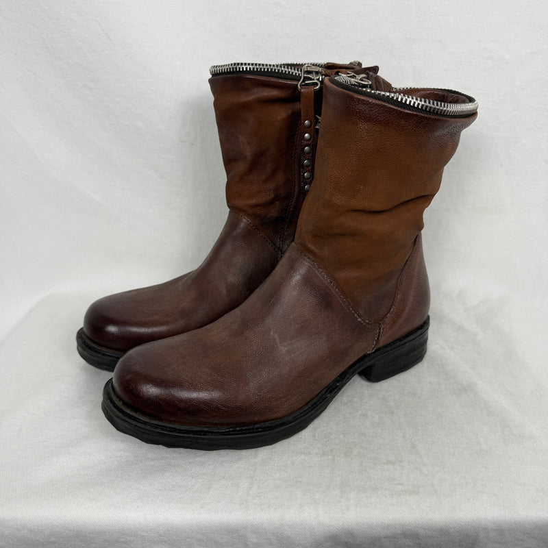 A.S. 98 Airstep Biker Zipper Boots