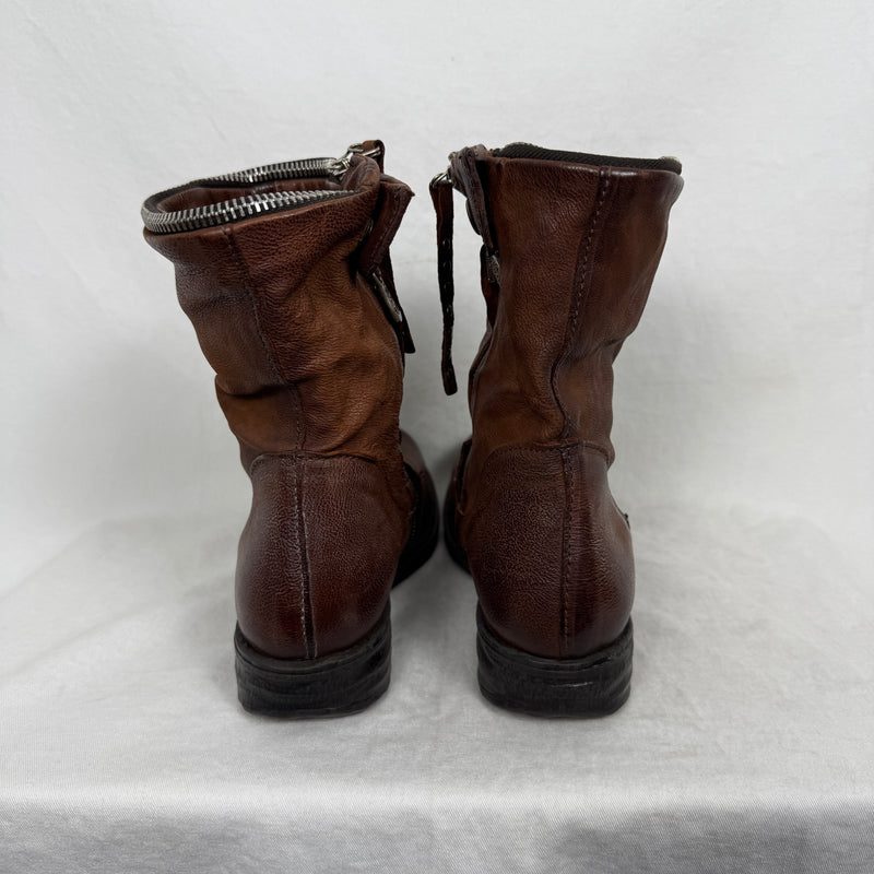 A.S. 98 Airstep Biker Zipper Boots