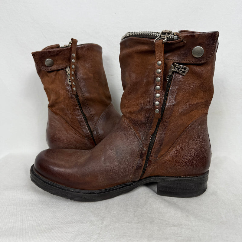 A.S. 98 Airstep Biker Zipper Boots