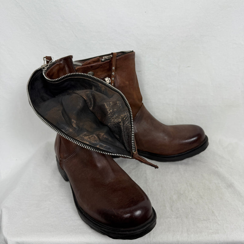 A.S. 98 Airstep Biker Zipper Boots